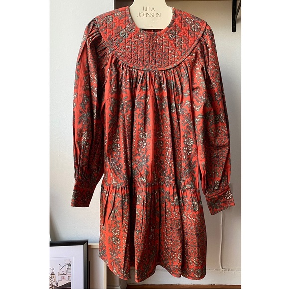 Ulla Johnson Ria Dress Clementine - Picture 3 of 9